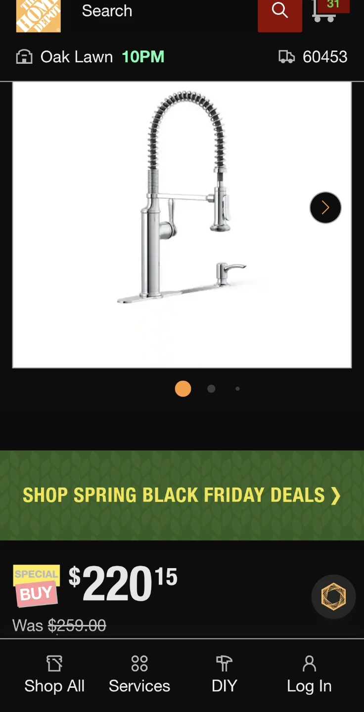 Kohler Sous Pull-Down Kitchen Faucet with Soap Dispenser - photo 2