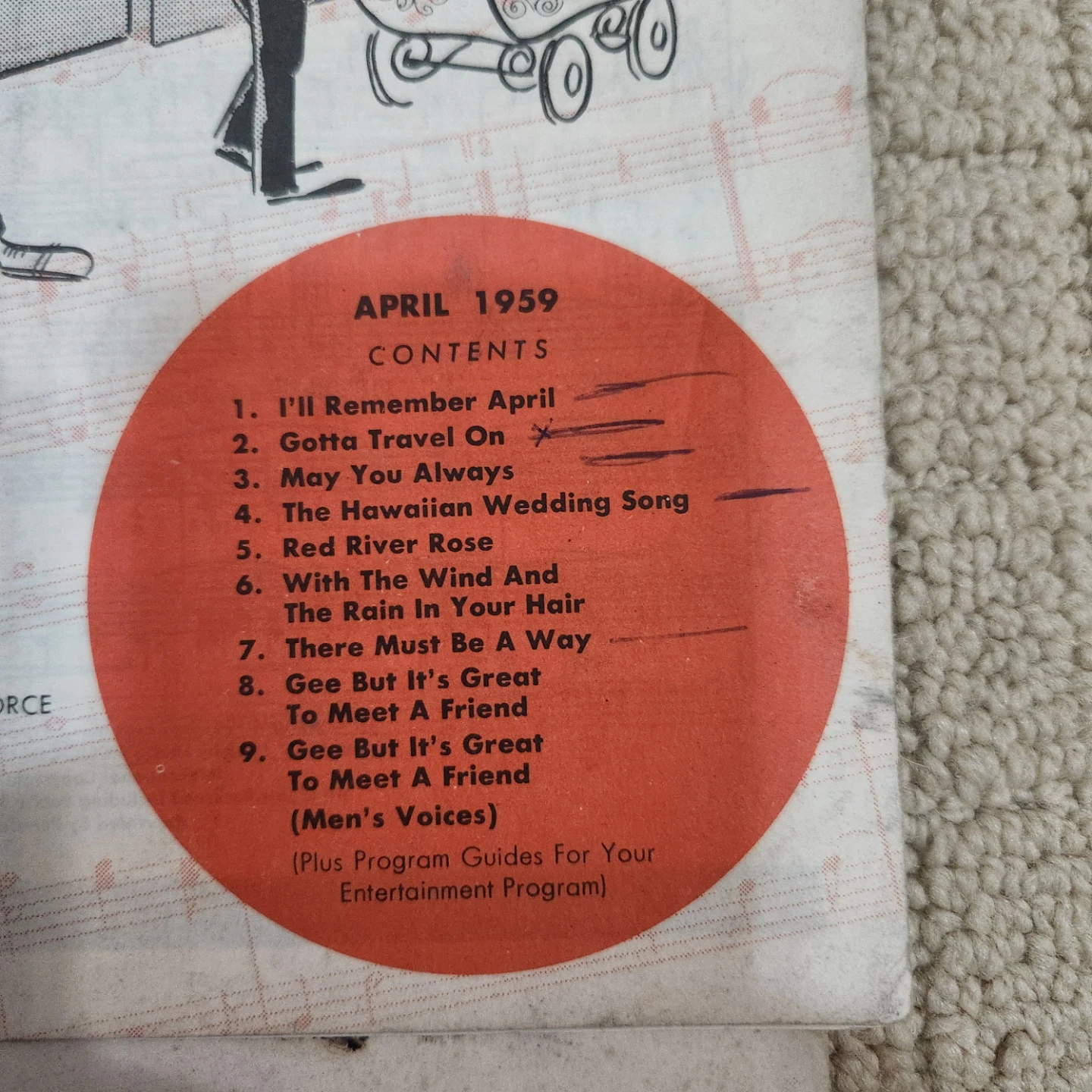 5- Armed Forces Song Folio Magazines (1958-1960) - photo 3
