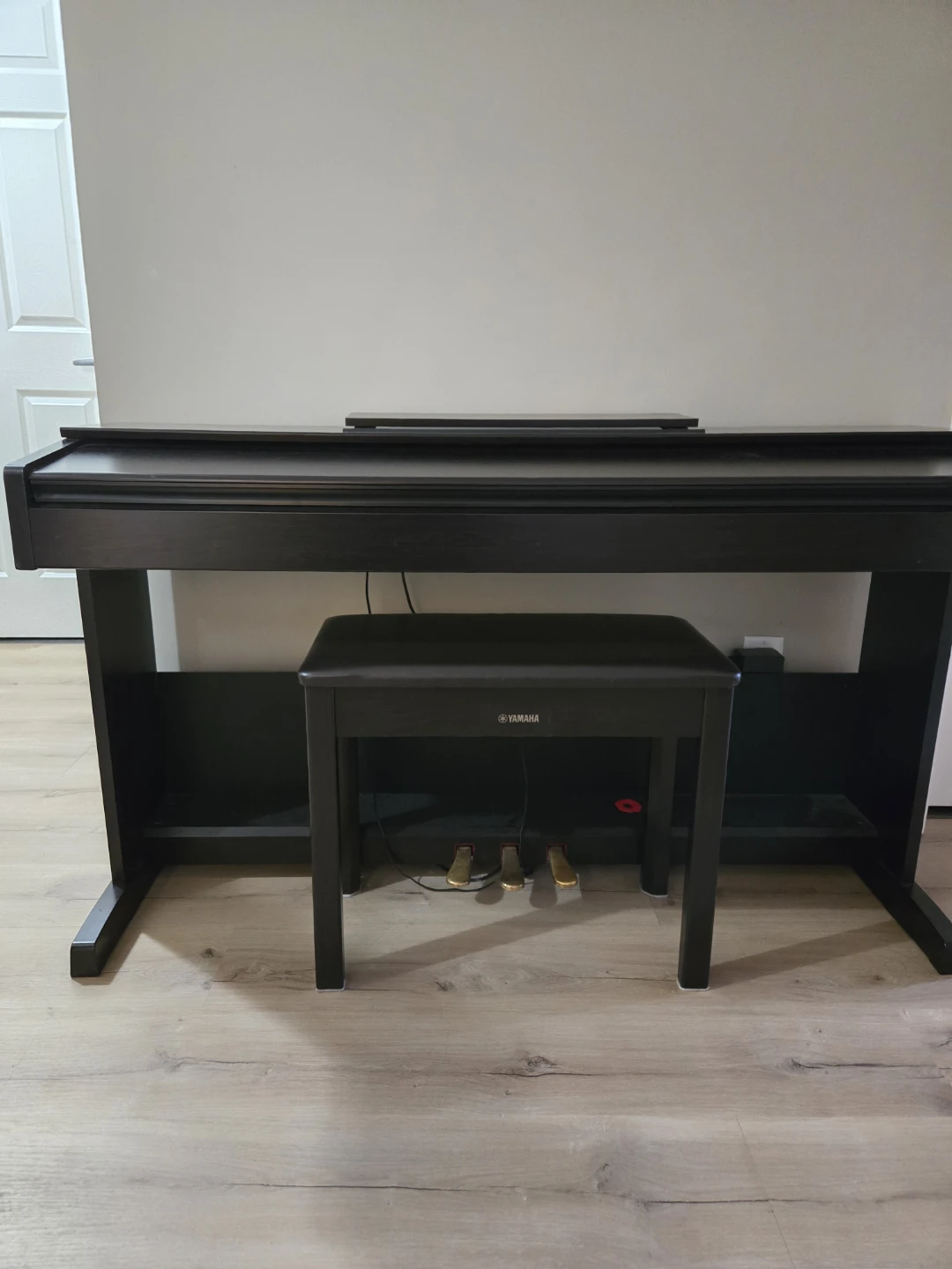 Yamaha Digital Piano with Bench