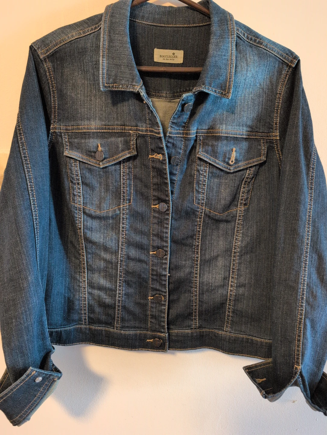 Bootlegger Denim Jacket XL/TG 98% cotton