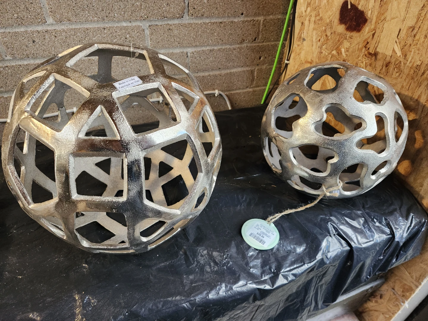 Silver Decorative Sphere (metal) - photo 3