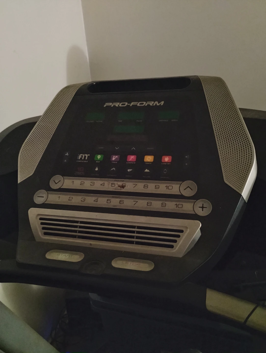 Pro-Form Treadmill Console