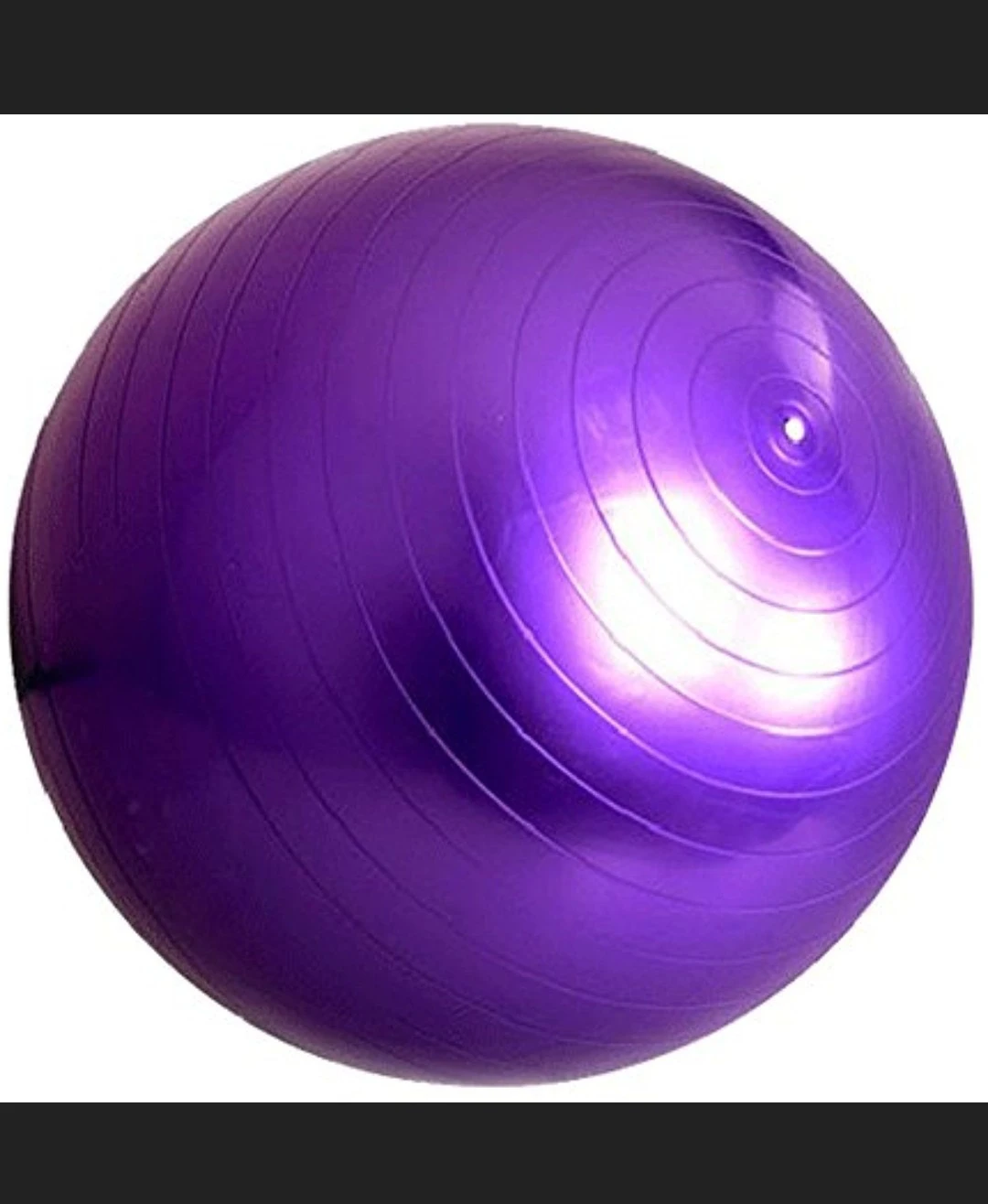 Purple Exercise Ball medium large  24-inches