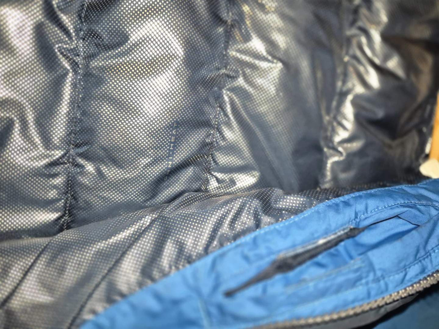 Columbia Puffer Jacket - Blue & Black - photo 3