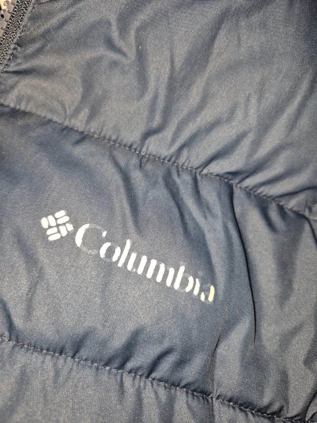 Columbia Puffer Jacket - Blue & Black - photo 4