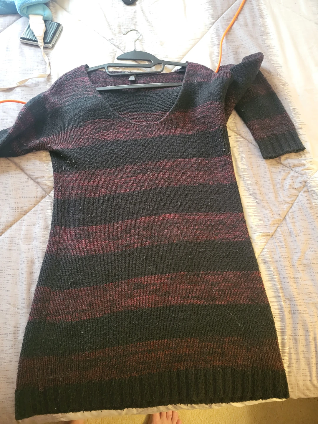 Striped Knit Dress
