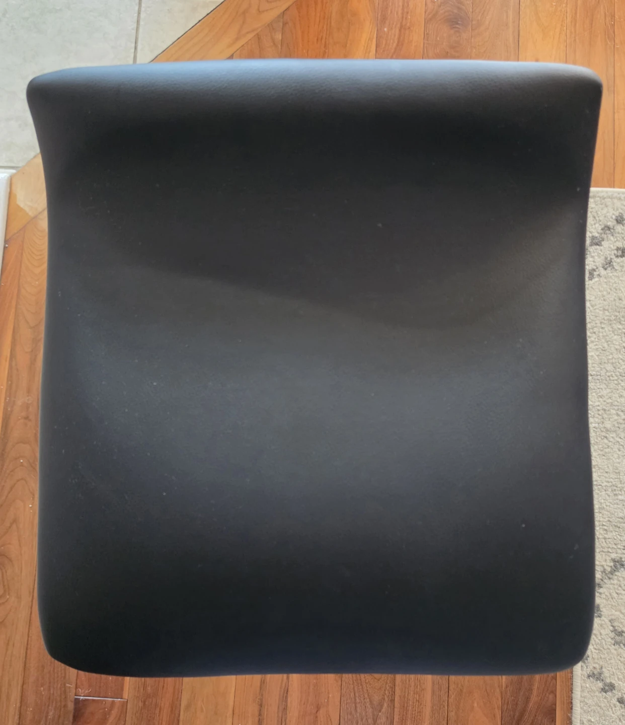 Set of 4 Black Adjustable Bar Stools - photo 3