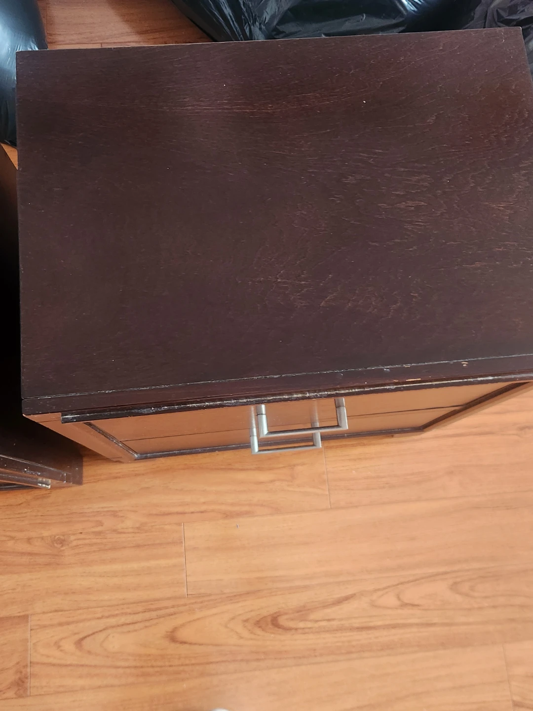 $70...Dark Brown 2-Drawer Nightstand - photo 3