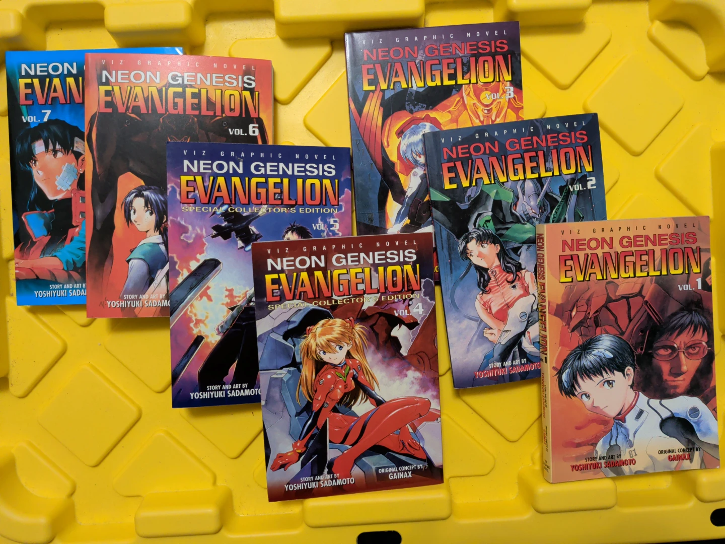 Neon Genesis Evangelion Graphic Novels Vol. 1-7