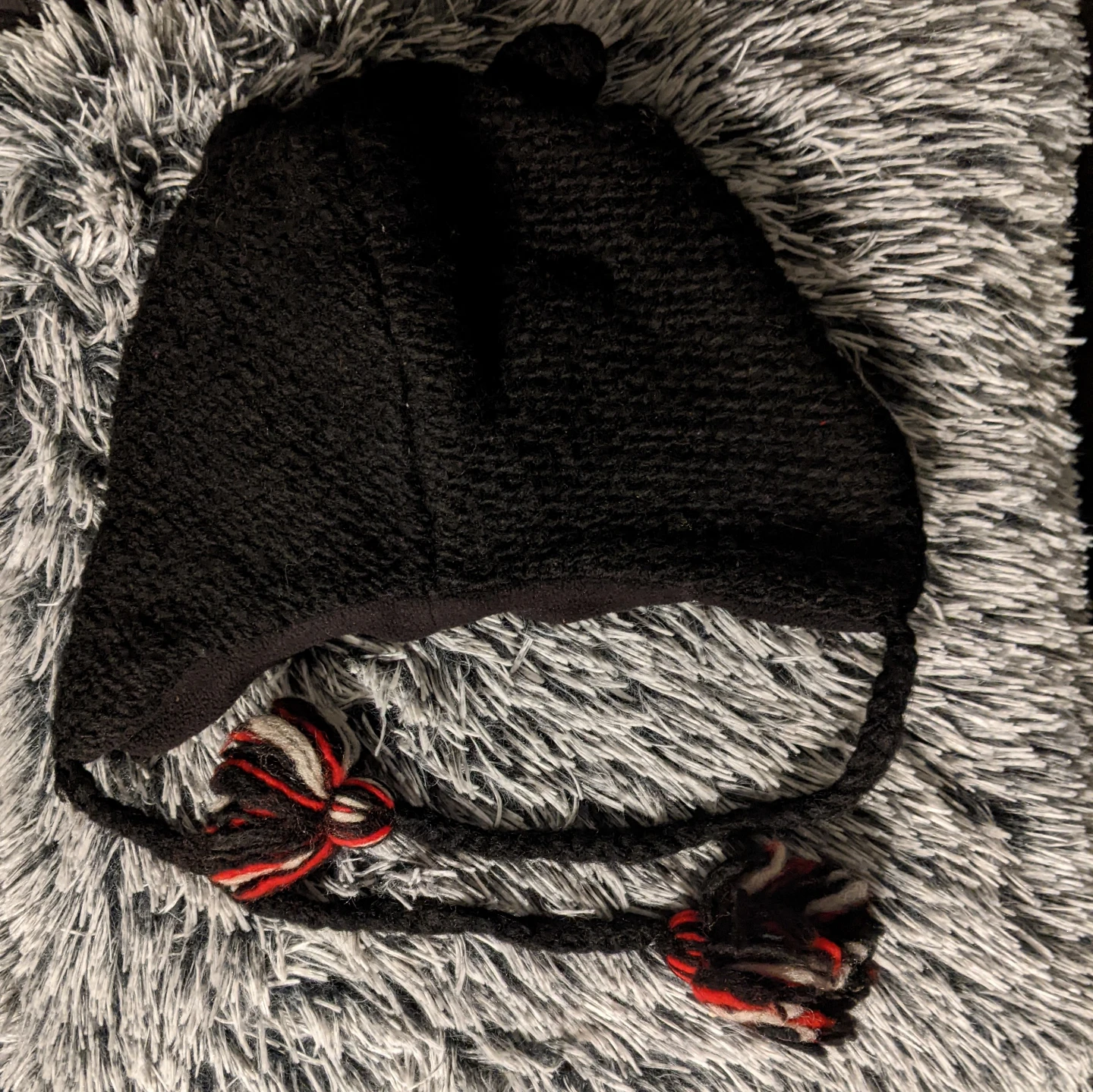 Hello Kitty Hand-Made Beanie with Pompoms - photo 2