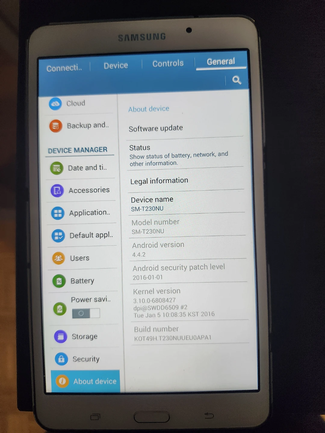 Samsung Galaxy Tab 4 7.0 tablet - photo 3