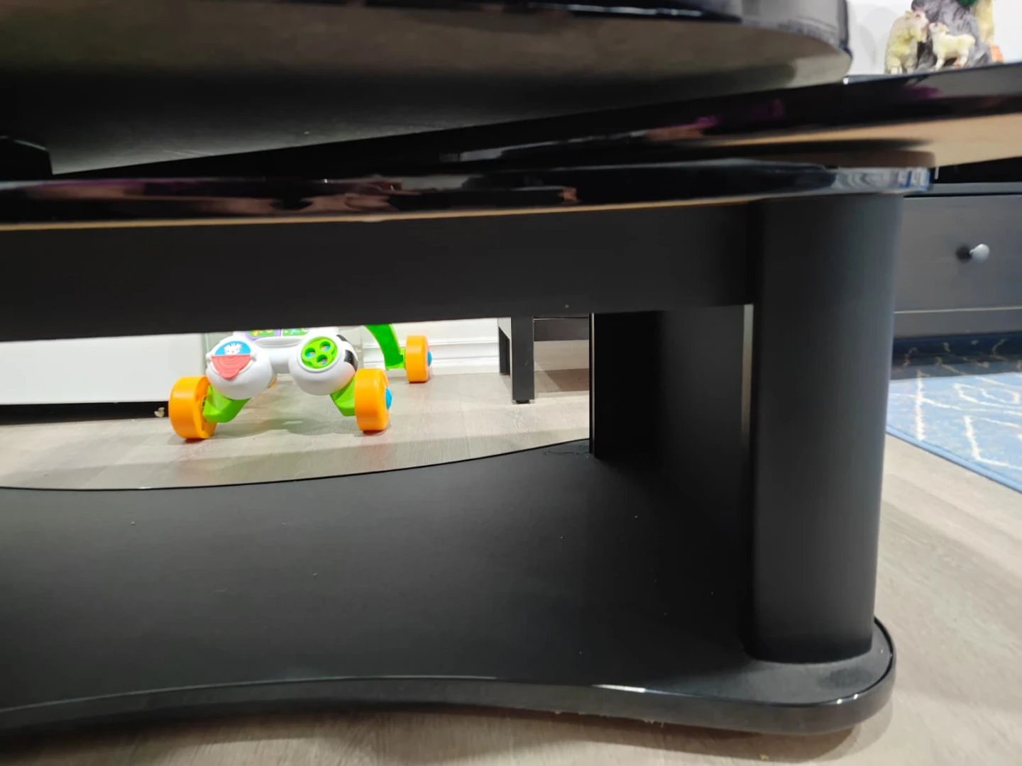 Modern Glass and Chrome Coffee Table - photo 2