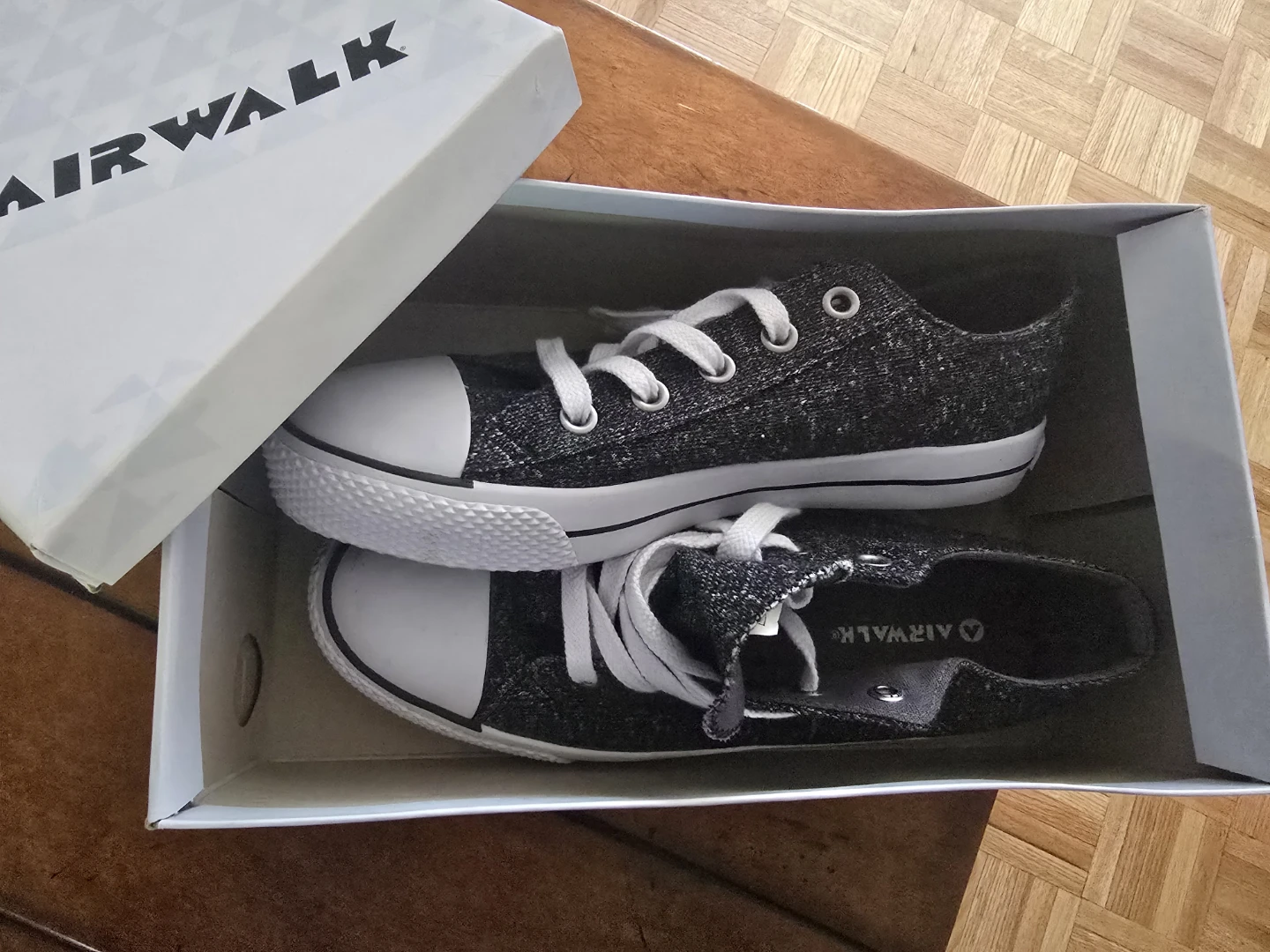 Airwalk Grey Jersey Sneakers