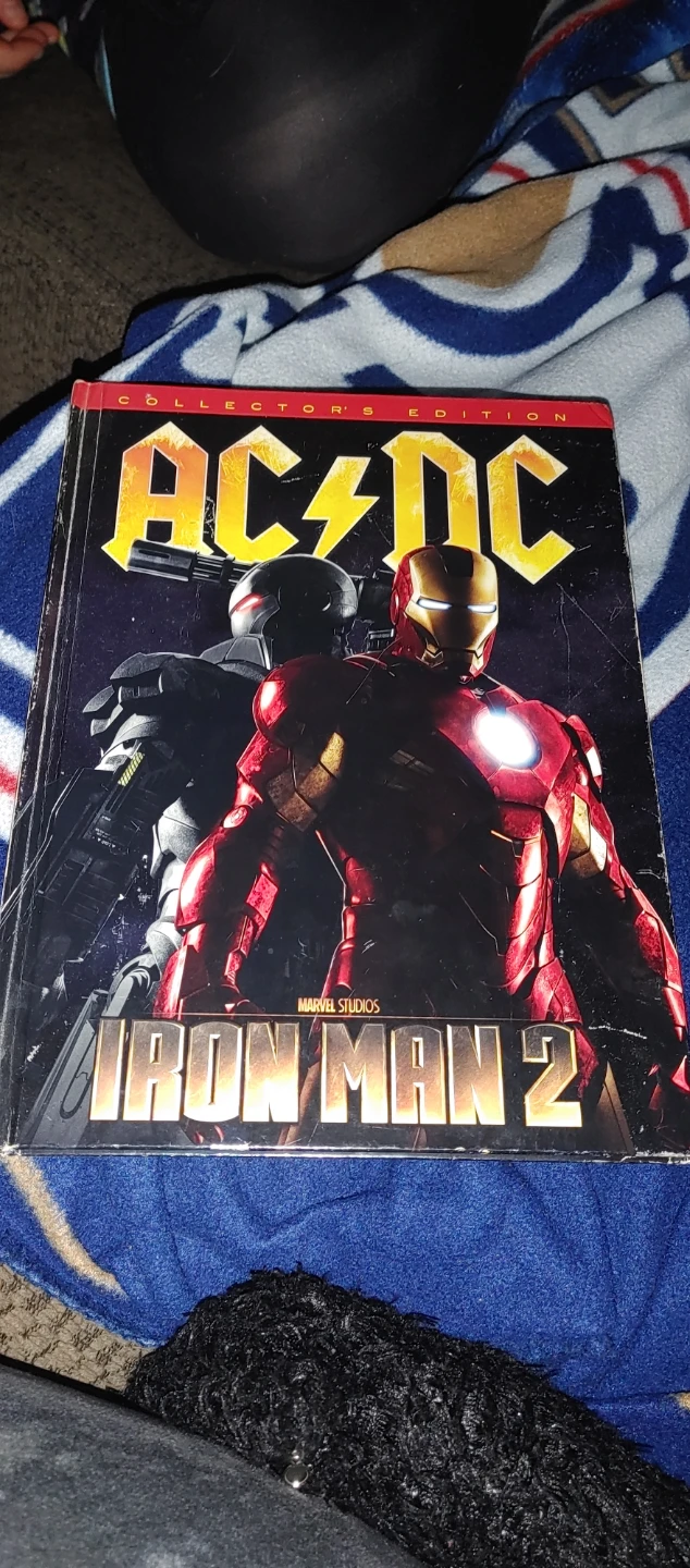 AC/DC Iron Man 2 Collector's Edition CD/DVD Set with Stickers