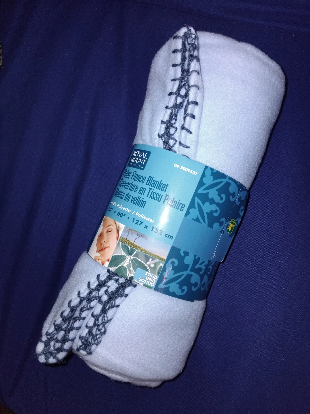 Fleece baby blanket- free with purchase