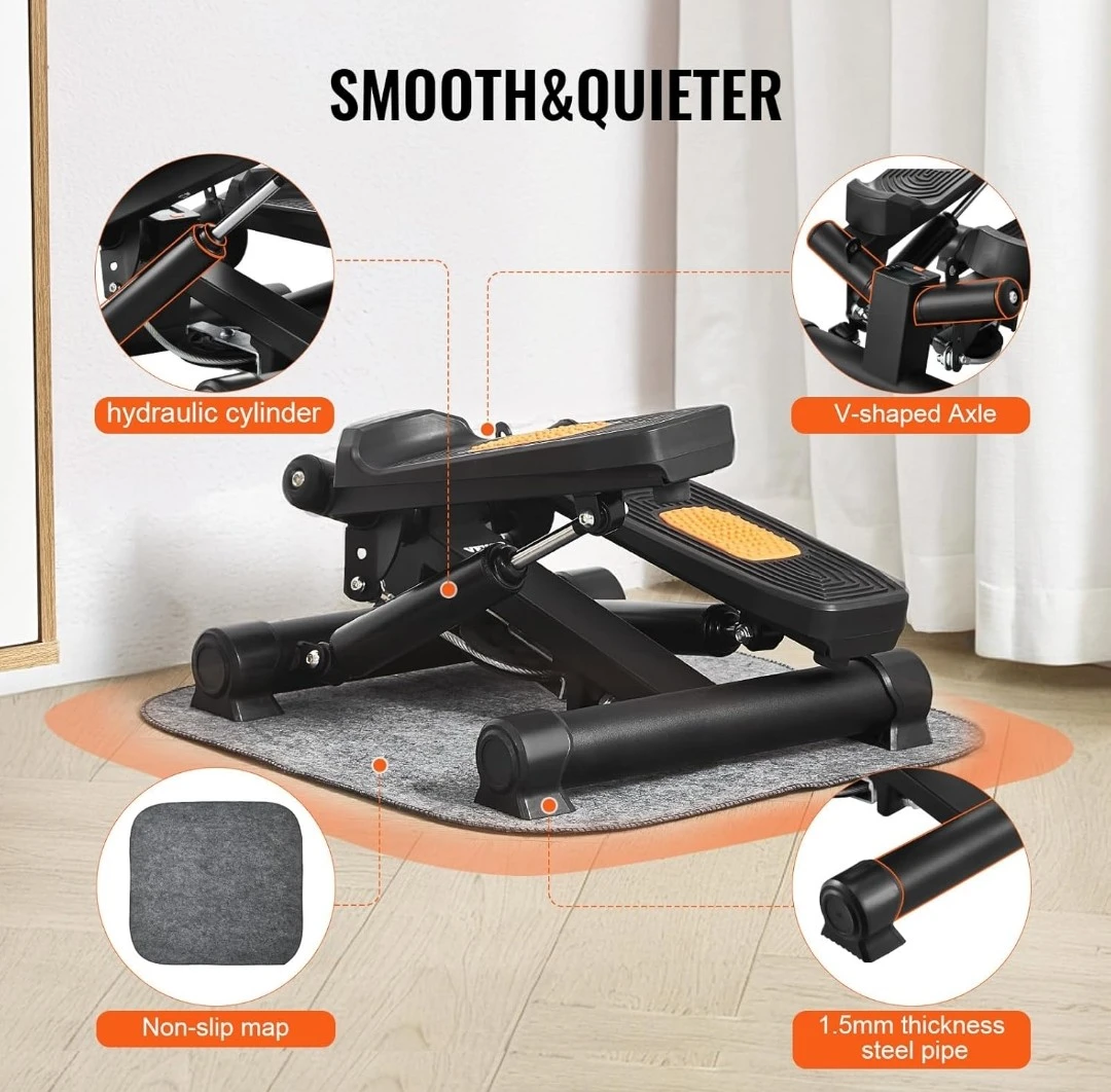 Mini Stepper Machine with Resistance Bands - photo 2