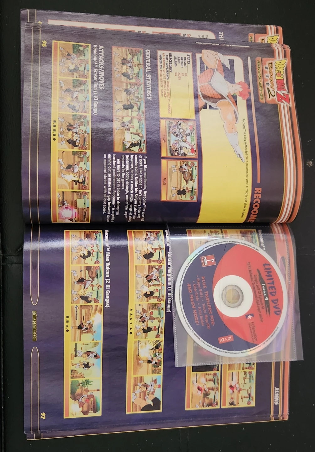 DBZ Budokai 2 Official Strategy Guide Limited Edition w DVD 🌱 - photo 2