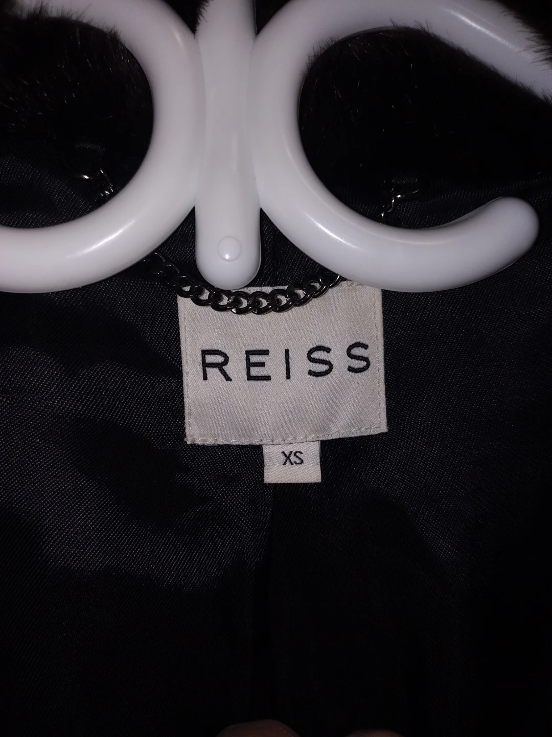 REISS Faux Fur Coat - Size XS - photo 4