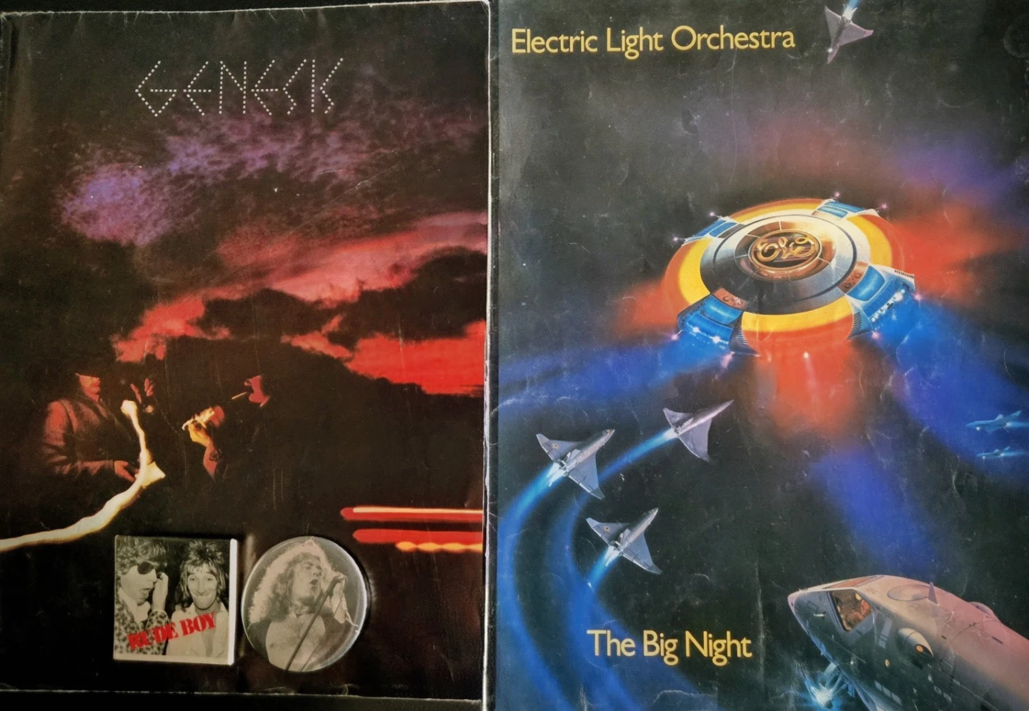 1970's Genesis, ELO, Aerosmith, Plant, Jagger Memorabilia