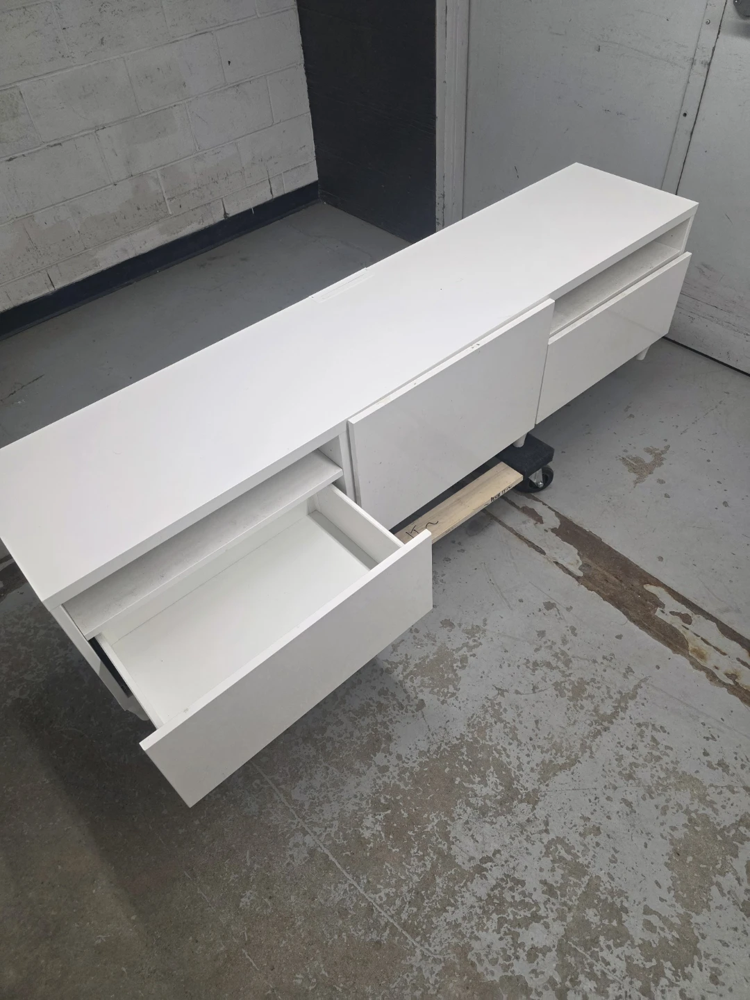 IKEA BESTÅ TV Stand White 180x41x48 cm - photo 3