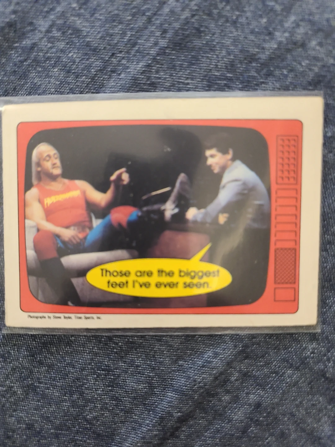 1985 Vince McMahon rookie Trading Card