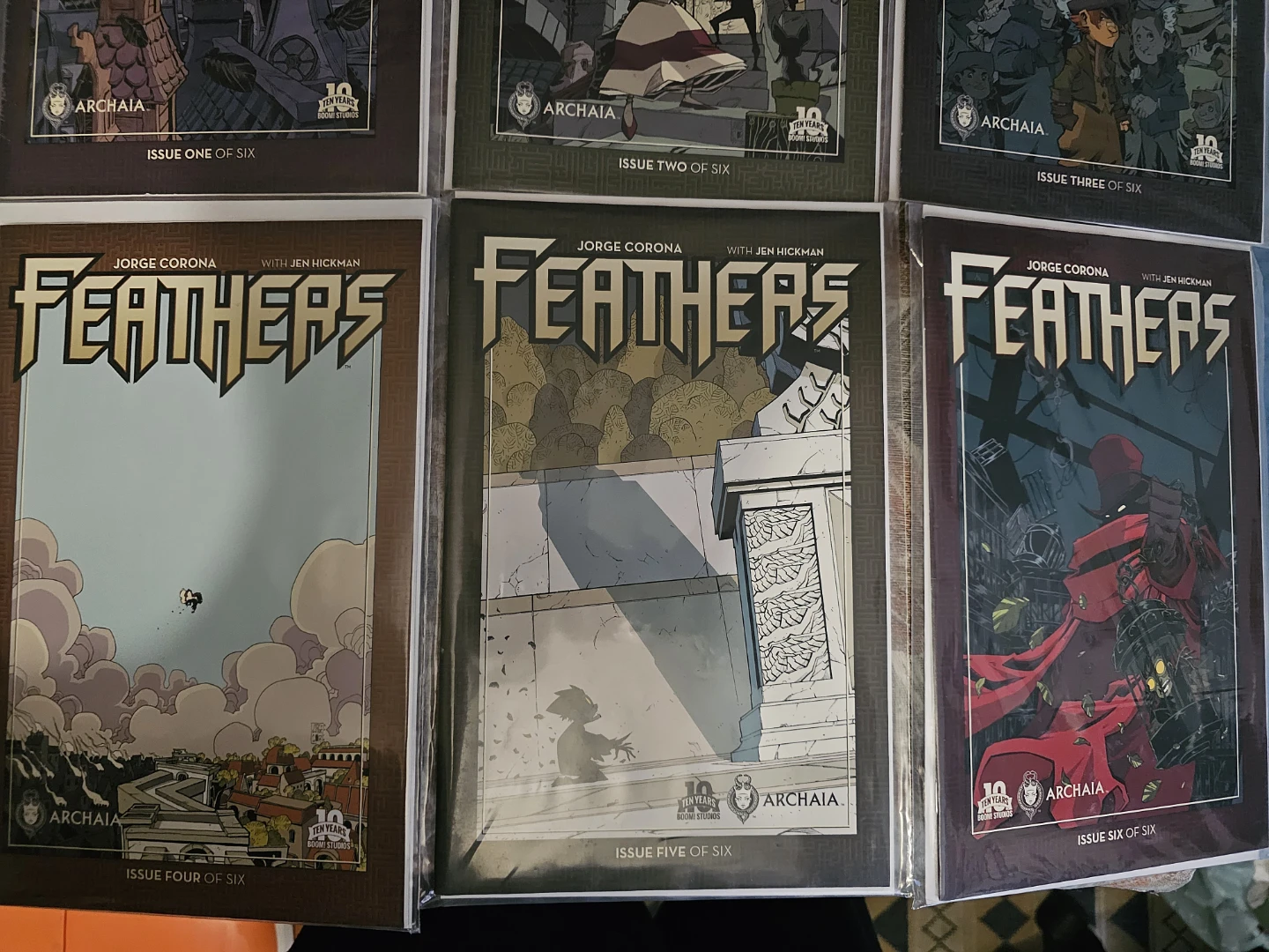 Feathers Comic Book Series Issues 1-6 - photo 3