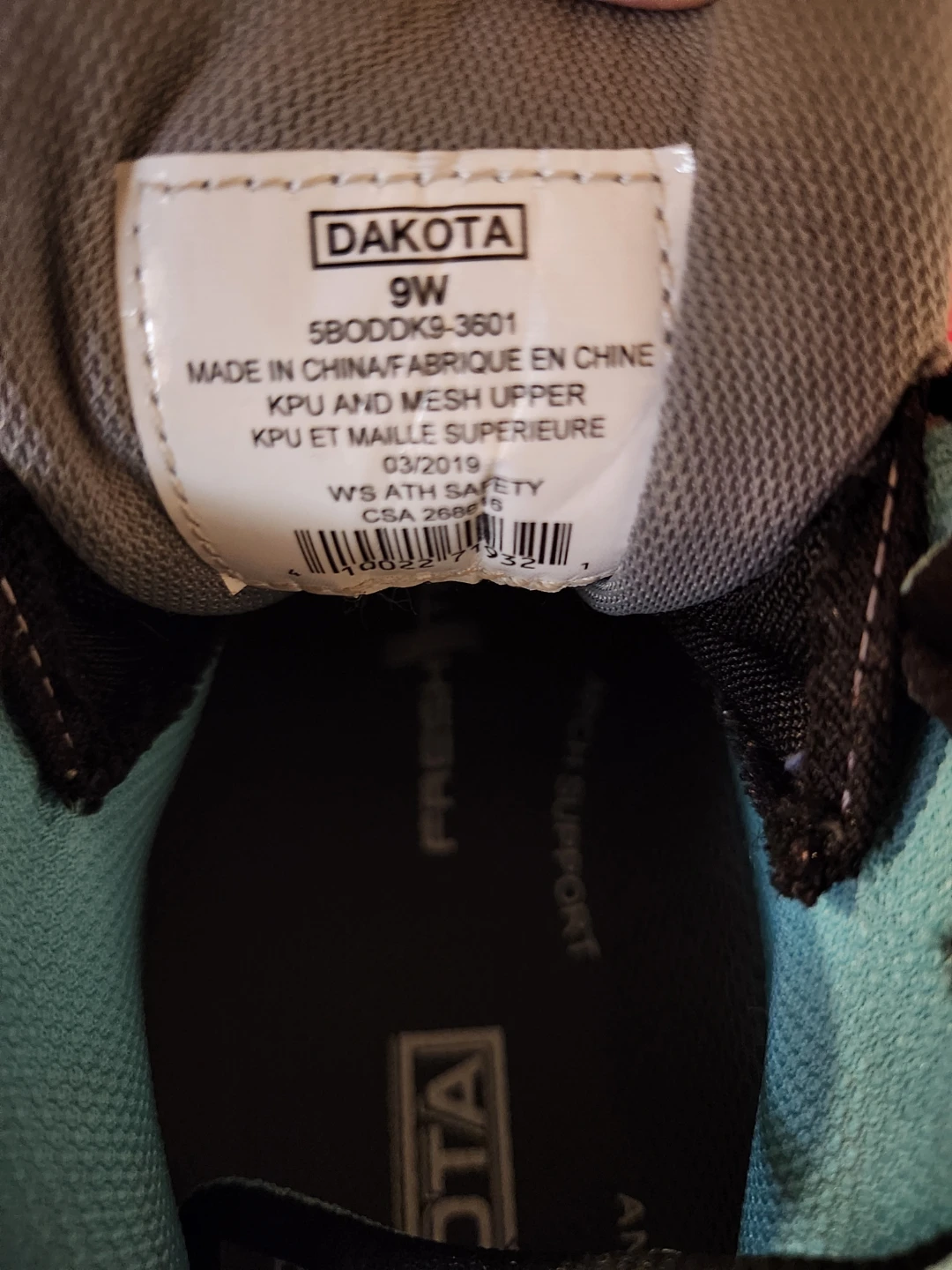 Dakota Black Grey Athletic Shoes - photo 5