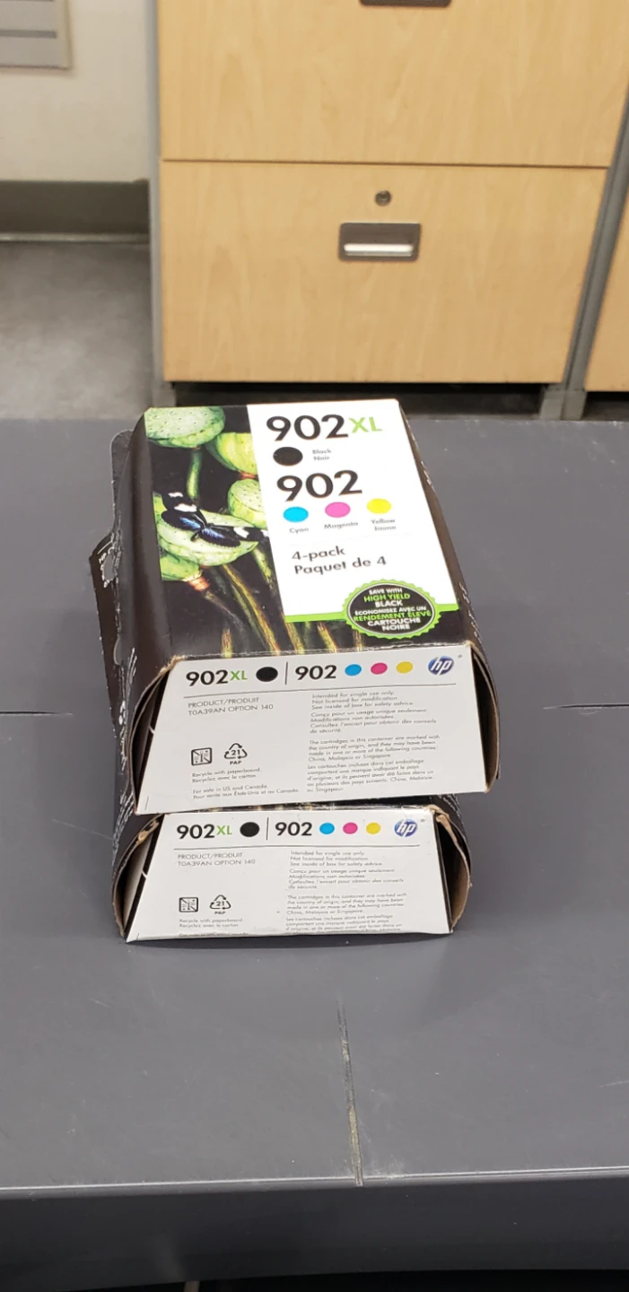 HP 902XL Ink Cartridge 4-Pack