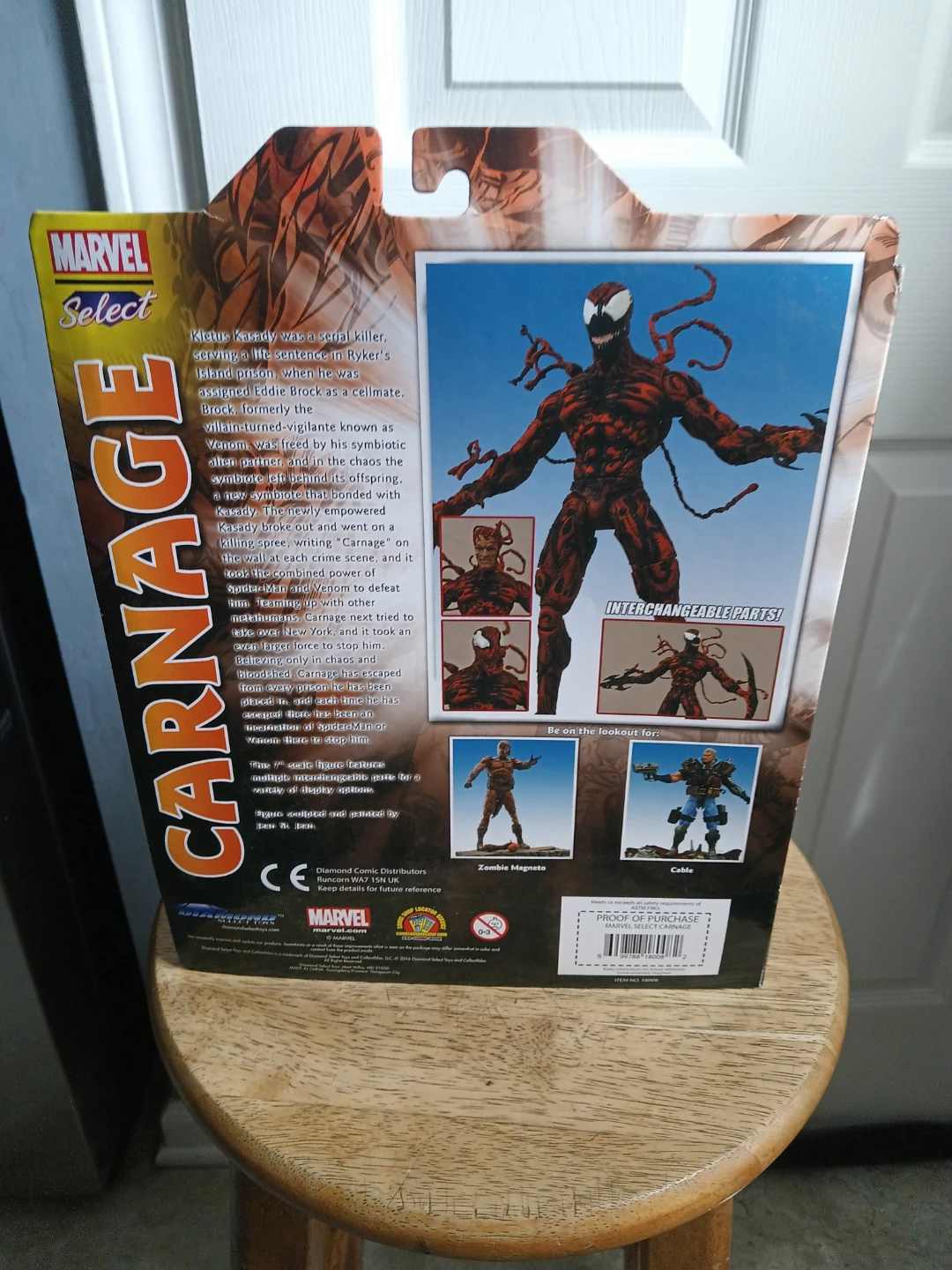 Marvel Select Carnage Action Figure - photo 2