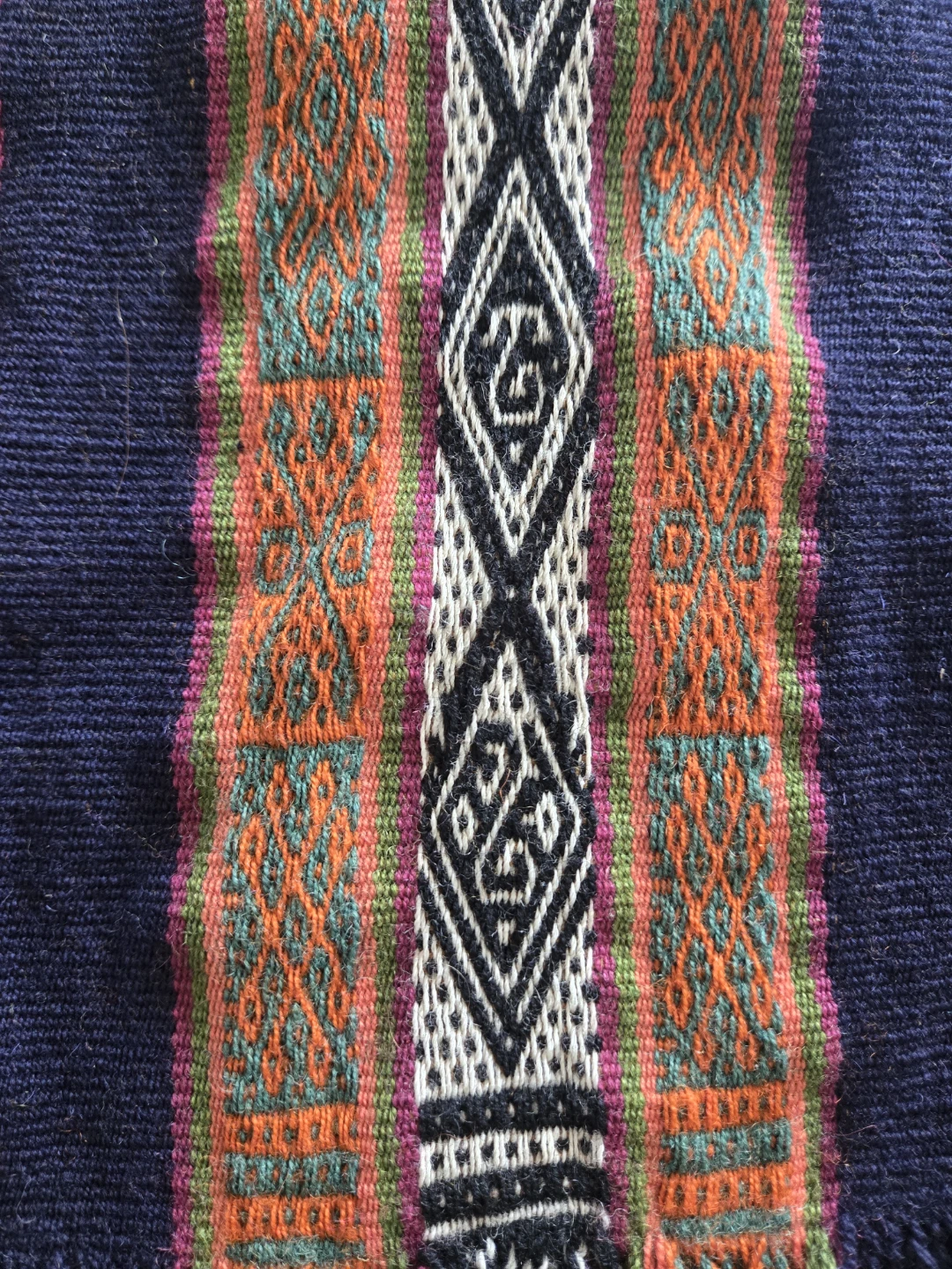 Hand Woven Tapestry With Tassels - photo 3