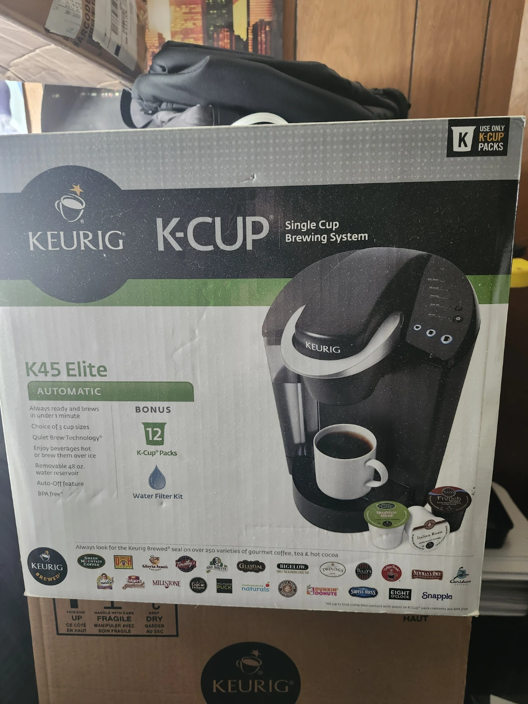 Keurig K-Cup K45 Elite Single Cup Brewing System with