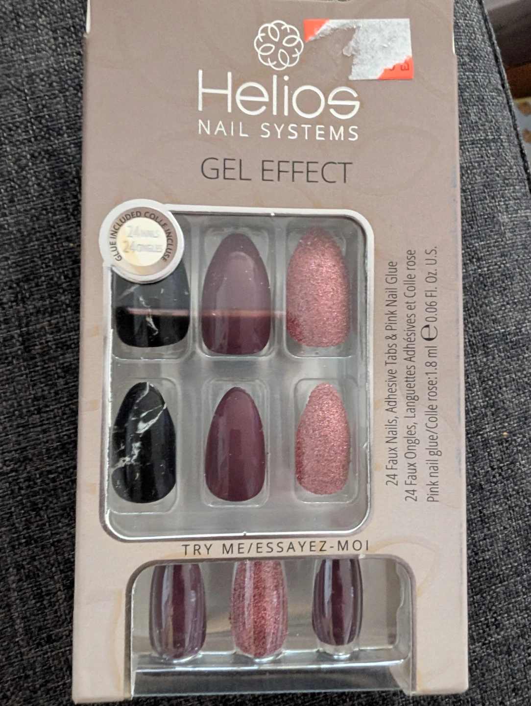 Helios Nail Systems Gel Effect Faux Nails