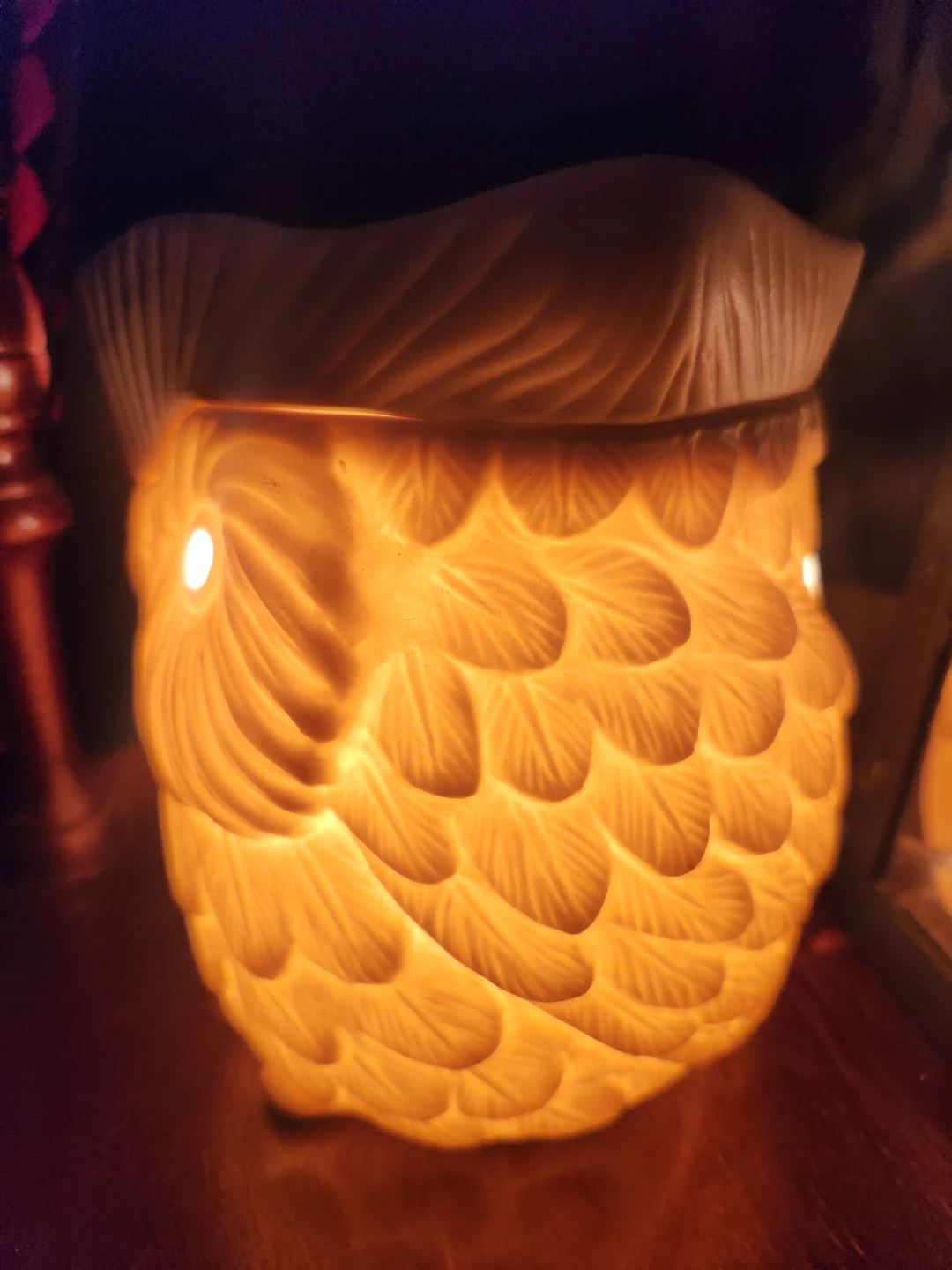 Owl Ceramic Wax Melt Warmer - photo 2