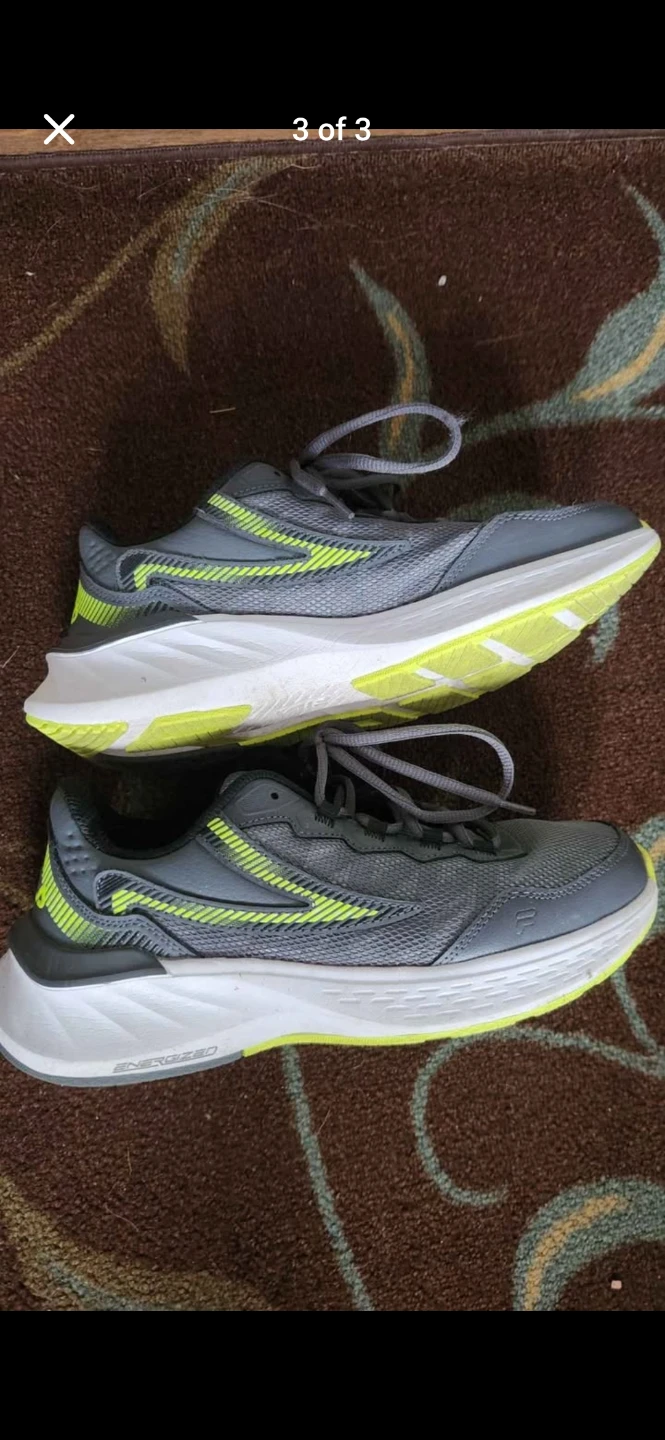 Fila Grey Running Shoes Size 7