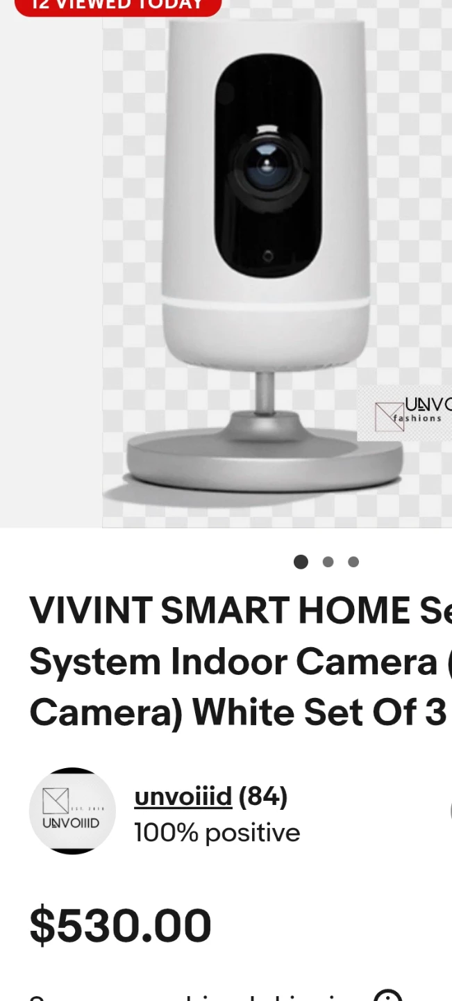 Vivint Ping SmartHome Indoor Security Camera - photo 2