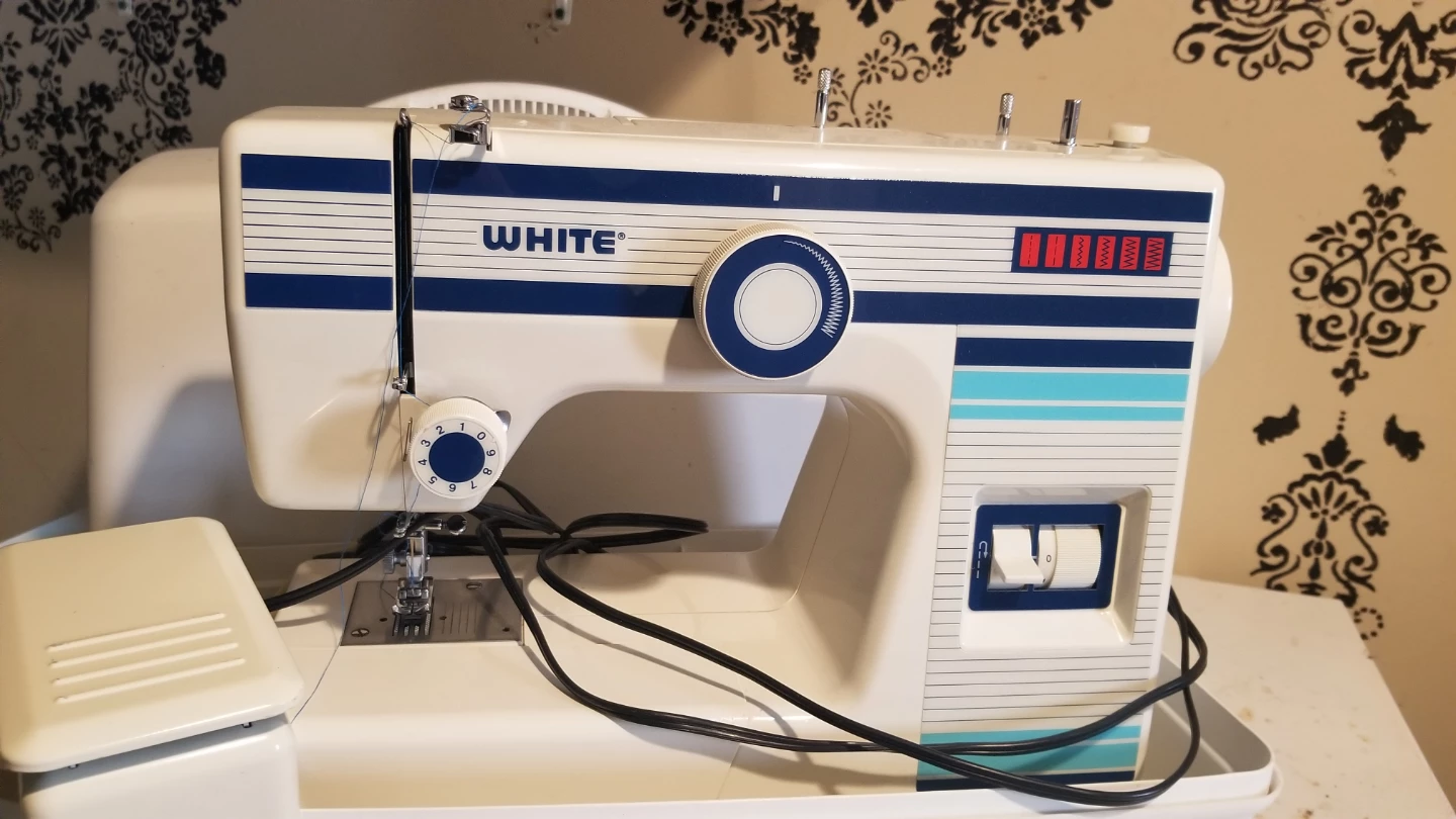 White Sewing Machine