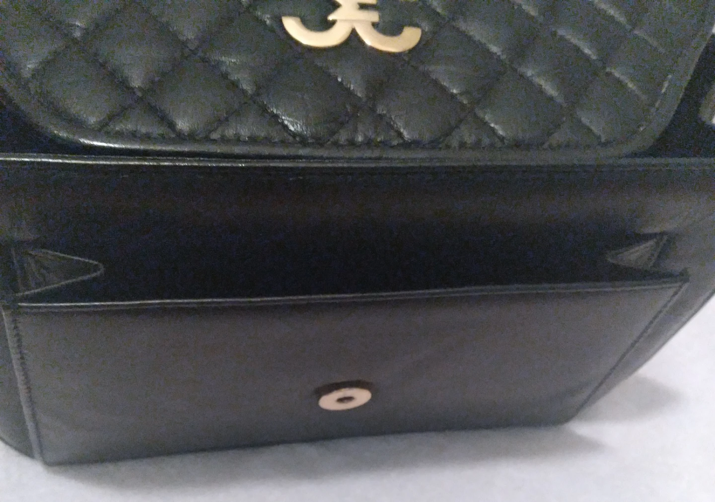 Black Quilted Handbag - photo 4