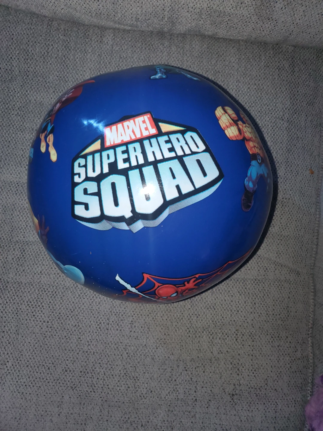Marvel Super Hero Squad Blue Ball