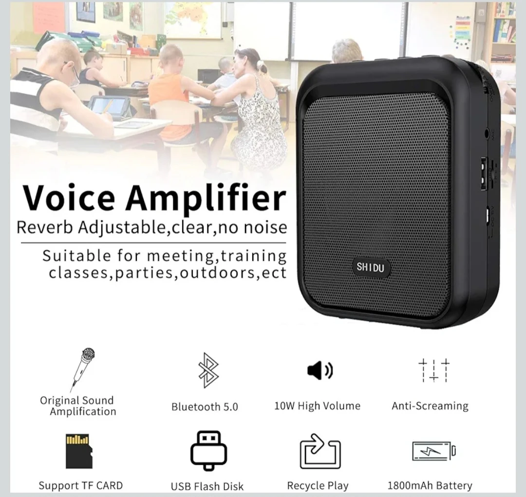 SHIDU Voice Amplifier - photo 2