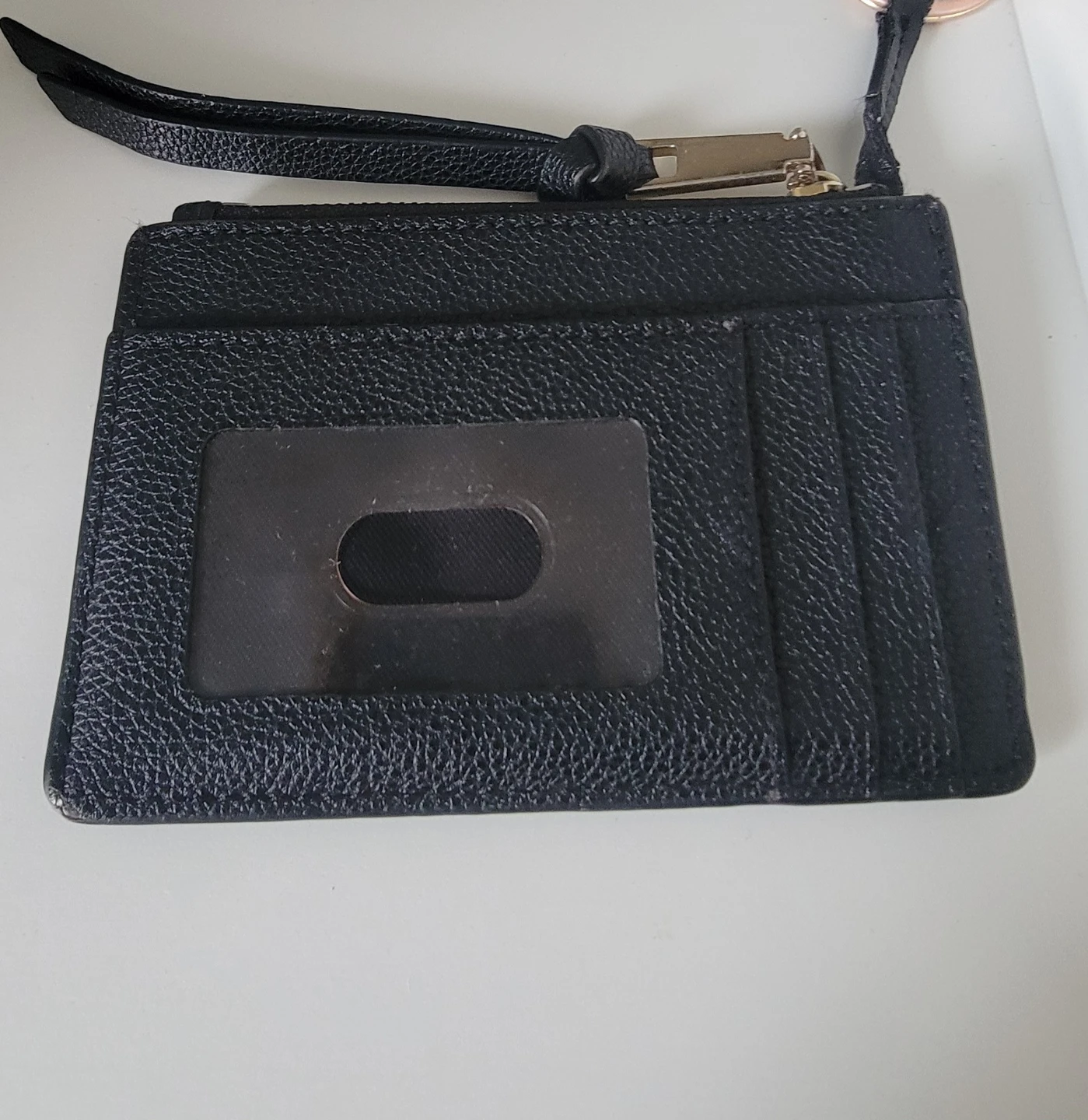 Marc Jacobs Black Leather Card Holder with Zipper - photo 4