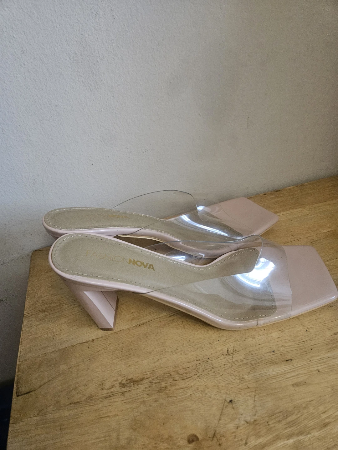 Fashion Nova Women's Slip-On Heels - Pink