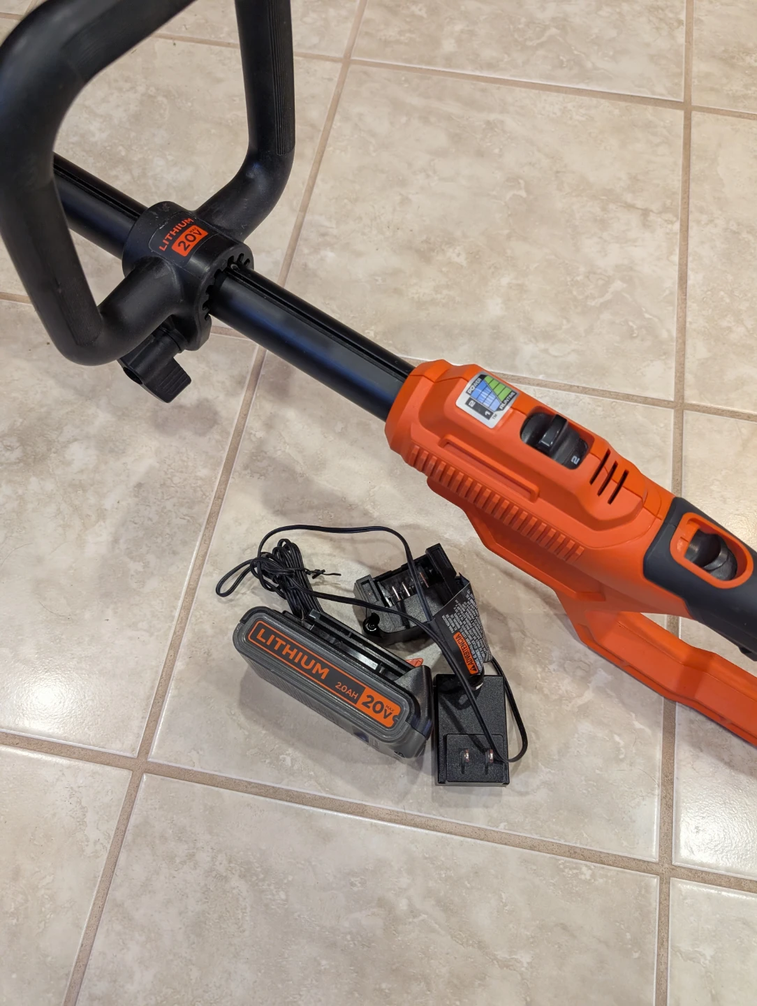BLACK+DECKER 20V MAX Lithium String Trimmer
