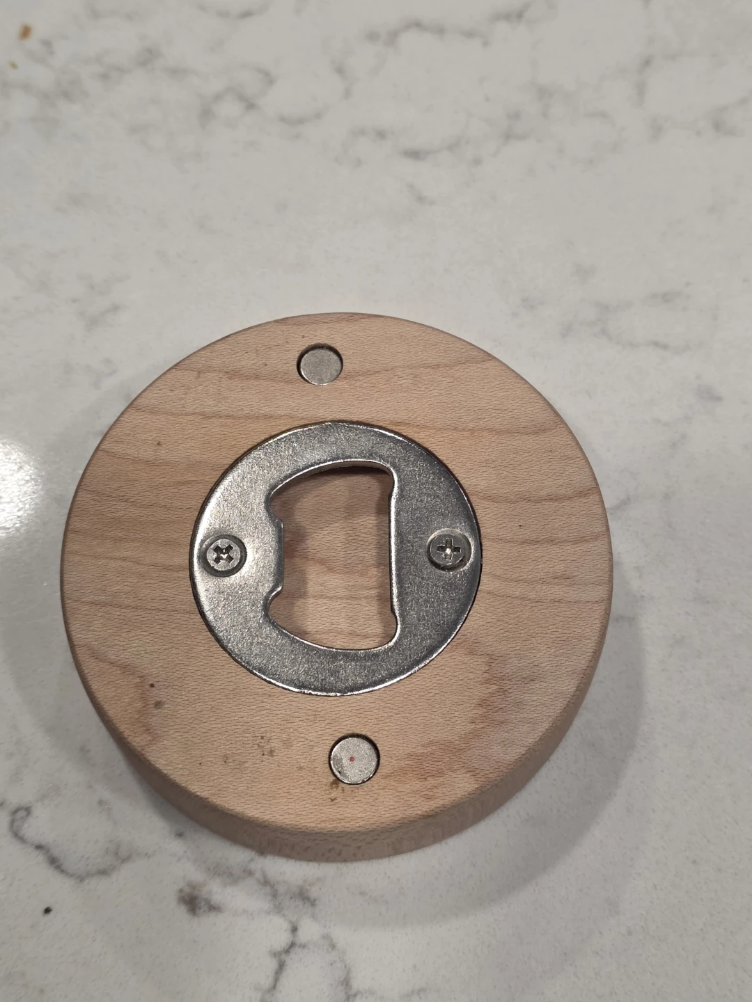 Wooden Bottle Opener with Magnetic Back - photo 4