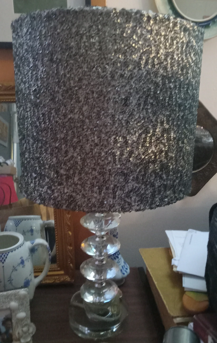 Crystal Beaded Lamp