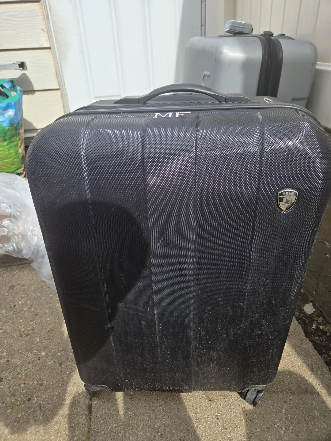 Black Hardshell Spinner Luggage with - photo 2