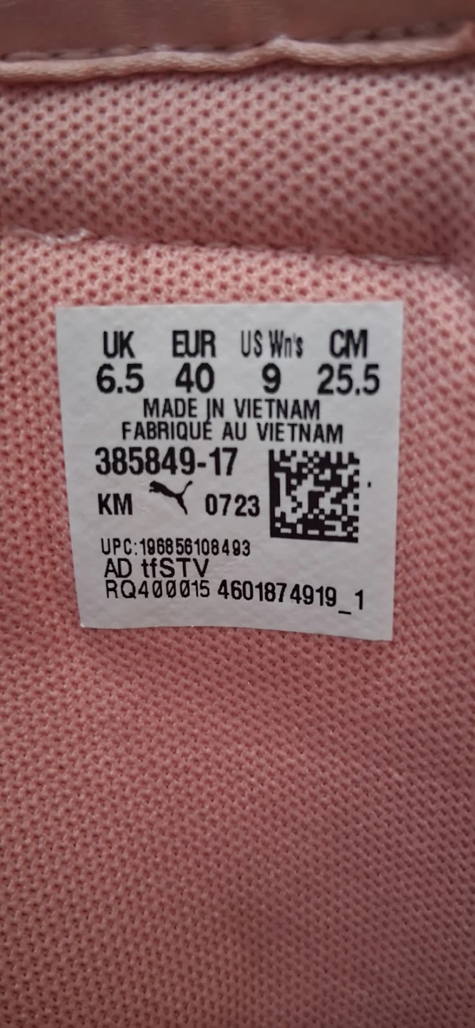 Puma Women's Pink Sneakers - US Size 9 - photo 2