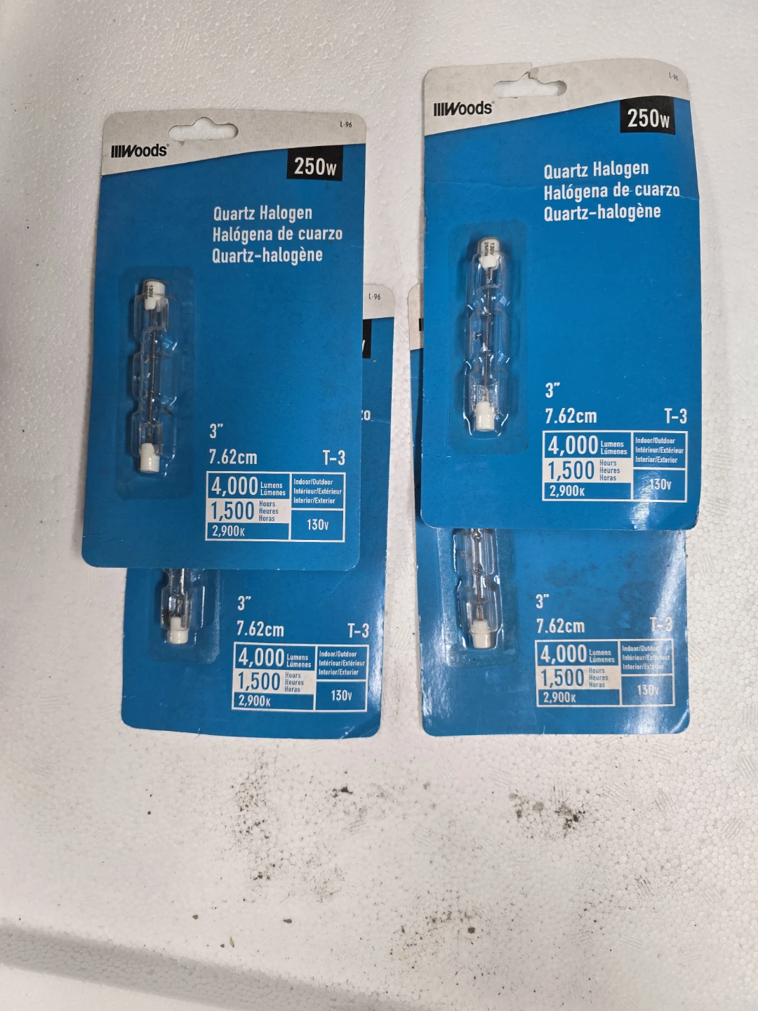 Woods Quartz Halogen Light Bulb 250W - photo 2