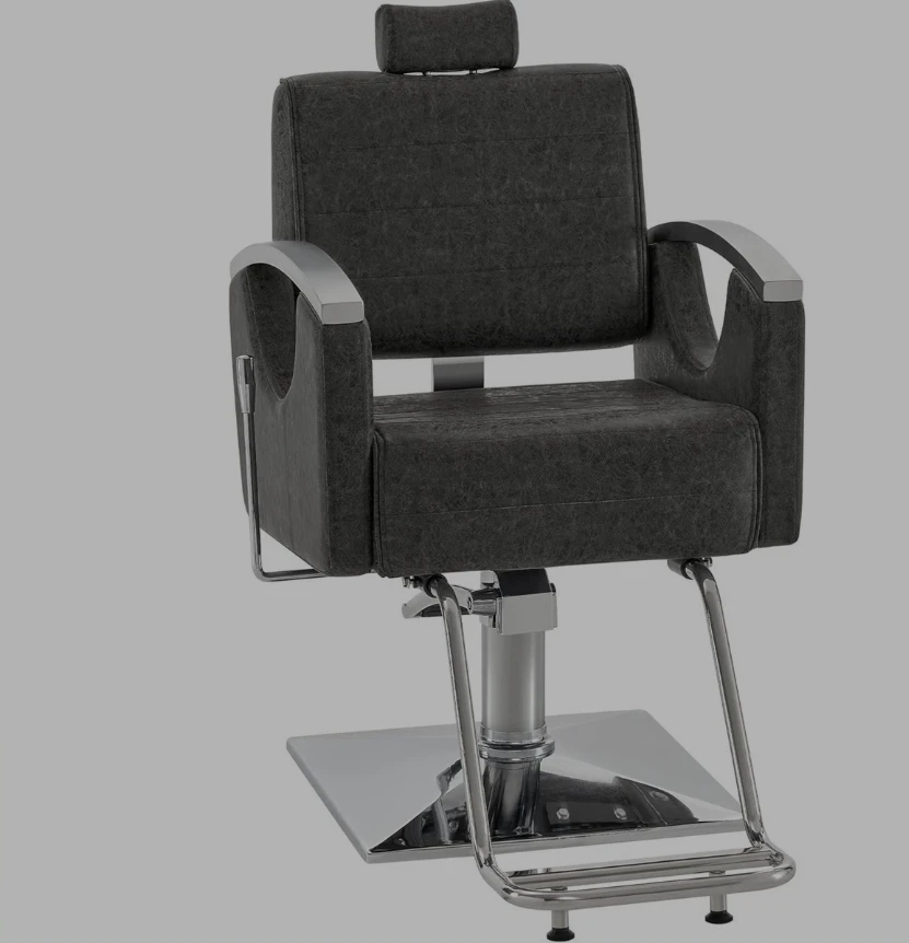BarberPub Barber Chair for Barbershop,  Salon Chair 9180 (Grey) - photo 3