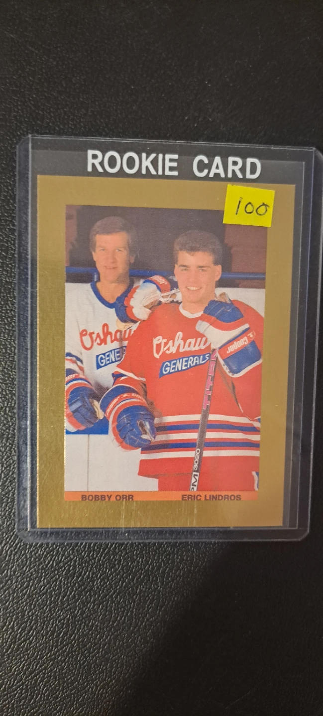Rookie Card - Bobby Orr & Eric Lindros