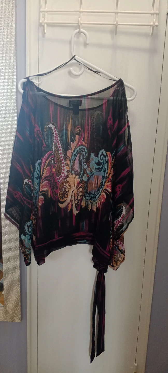 Myth NYC Women's 3X Sheer Blouse - photo 4
